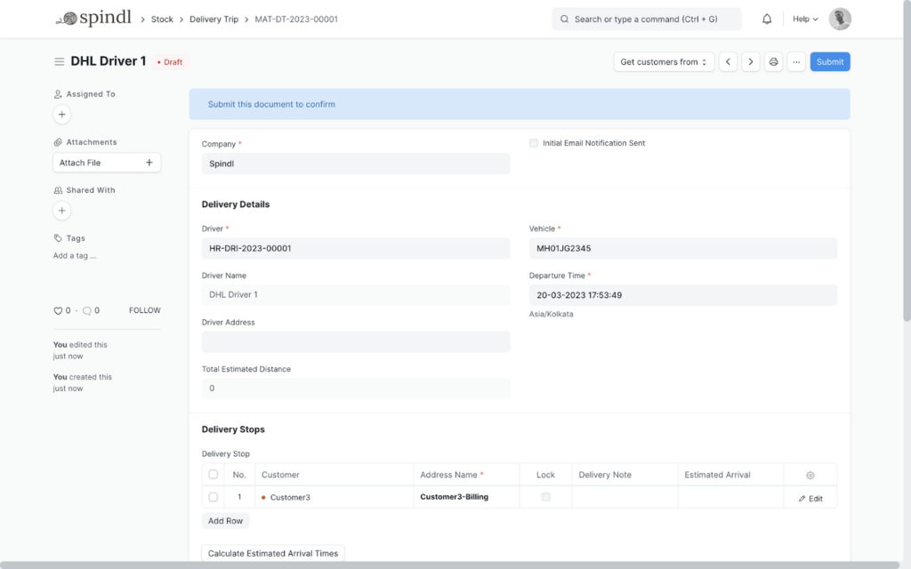 An image of management and route optimization